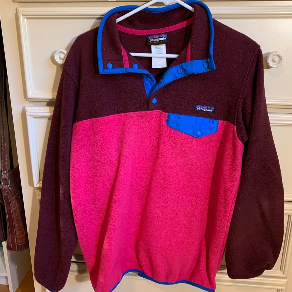 two tone patagonia fleece